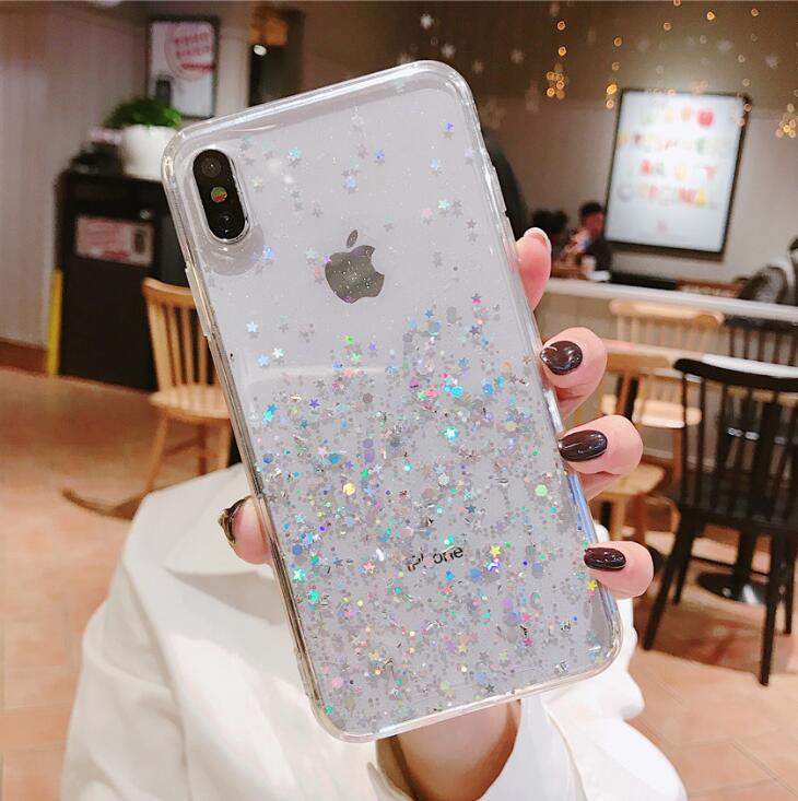 Night Shining Glitter Sequin iPhone Case
