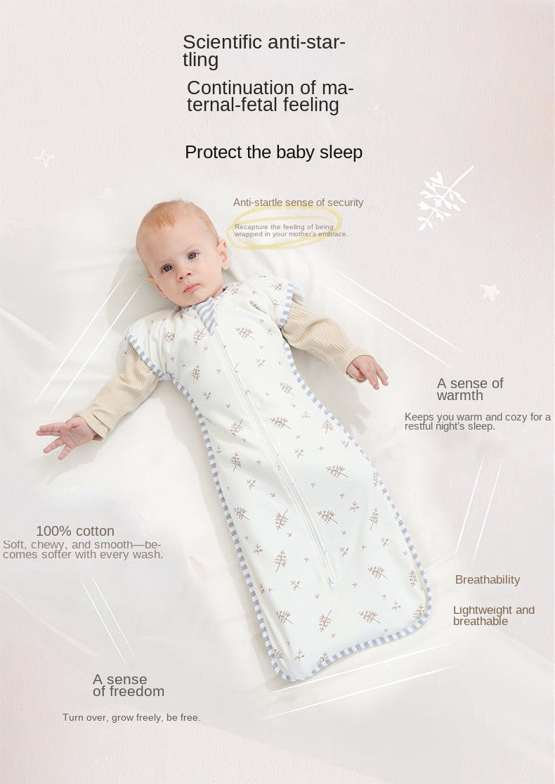 Cotton Baby Sleep Sack Anti-Startle