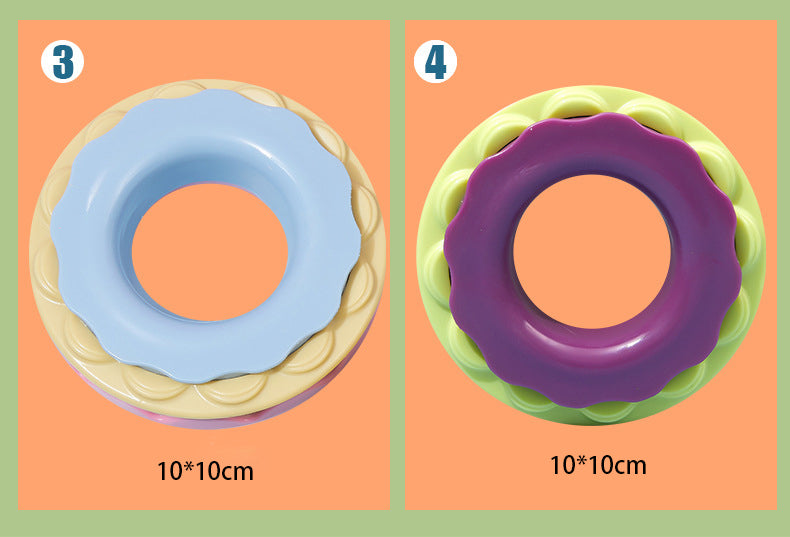 Dog Toy Bite-Resistant Molar Donut Toy (Large Dog)