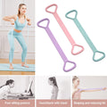 Triangle-Handle Stretch Resistance Band for arm and back training
