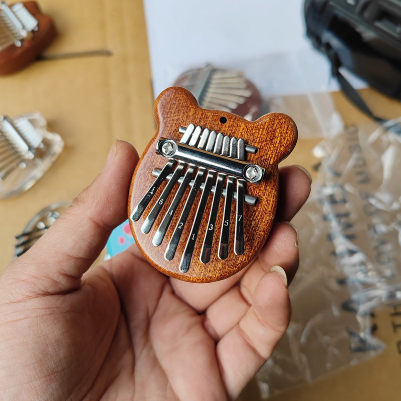 Mini Thumb Piano 8-Note Mini Kalimba