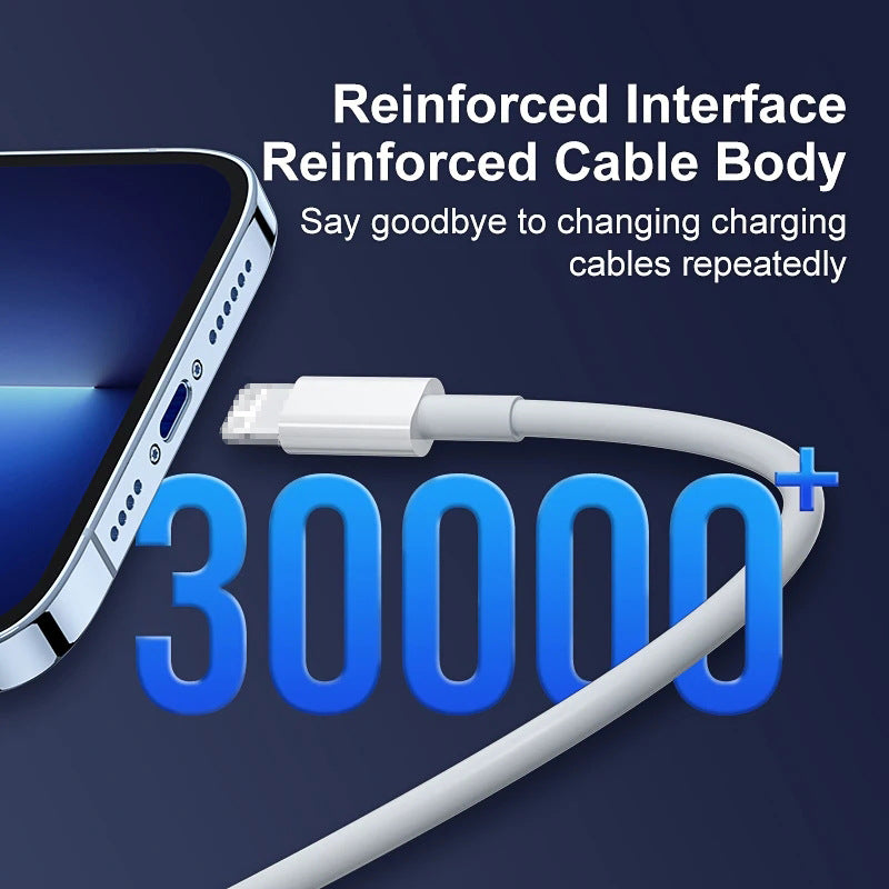 Apple-Compatible PD20W Fast Charging Data Cable 1.8m