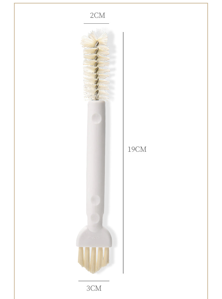 Double Head Cup Cleaning Brush Bottle/Can Lid