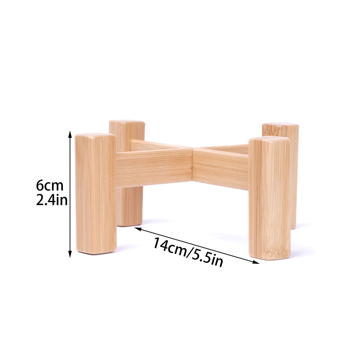Bamboo Flower Stool/Shelf Plant Stand