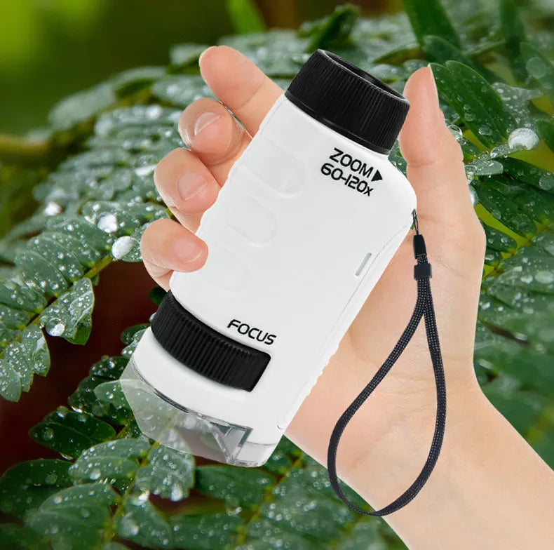 Pocket Microscope Kids Science Kit (LED)