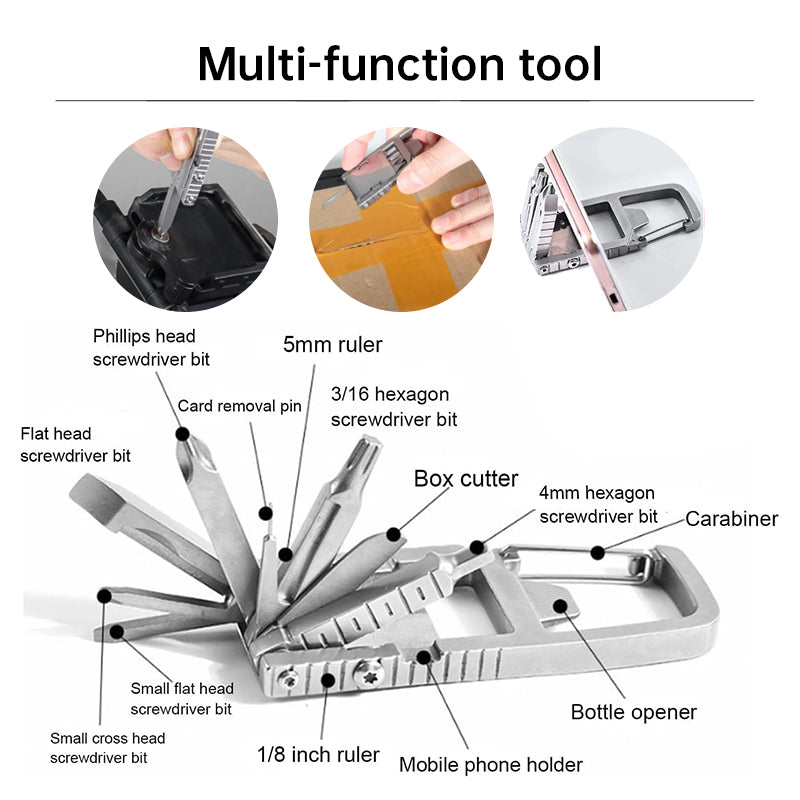 12-in-1 Portable Multitool Screwdriver Set