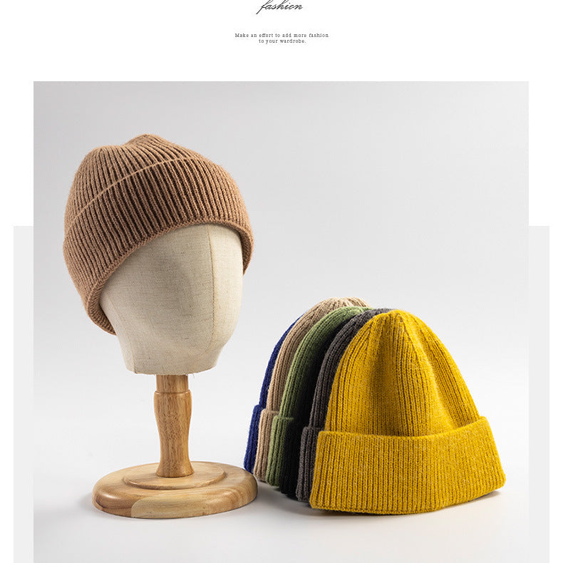 Winter Thick Warm Knitted Hat - Windproof Ear-Protectio