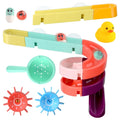Wall Suction Marble Race Run Bath Toy Set