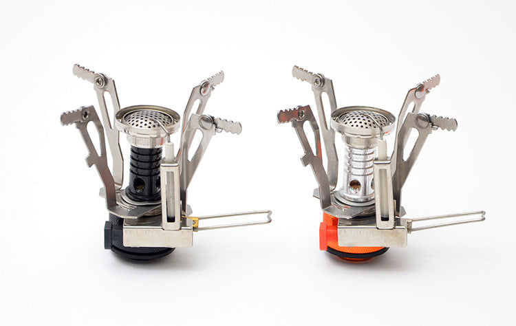 Camping Integrated Mini-Stove Electronic Ignition