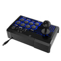 USB arcade fight stick joystick, angled view