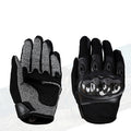 Full-finger field shooting gloves shown palm and back view