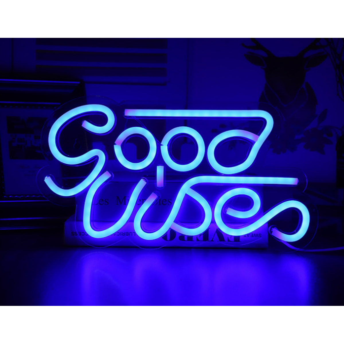 Good Vibes Neon LED Wall Sign