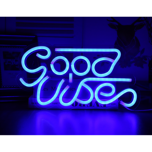 Good Vibes Neon LED Wall Sign
