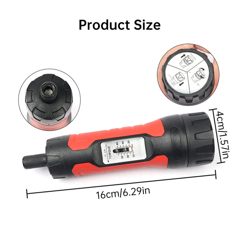 1/4-Inch Drive Preset Torque Screwdriver Set