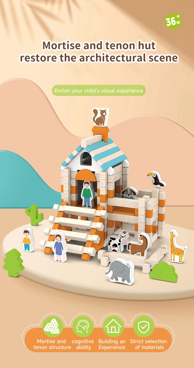 Children's Architecture Building Blocks (City Shop DIY)