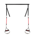 Pilates Bar Kit with Resistance Bands - in use