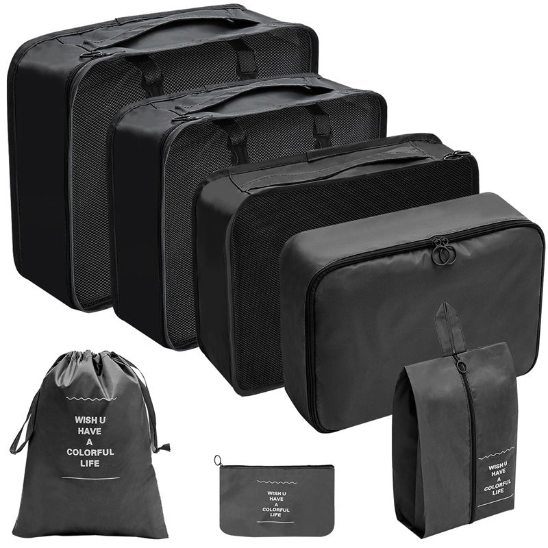 7PCS Packing Cubes for Suitcase - Travel Organizer Set