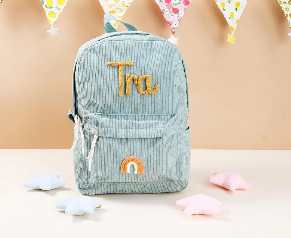 Etsy Corduroy Backpack (customizable)