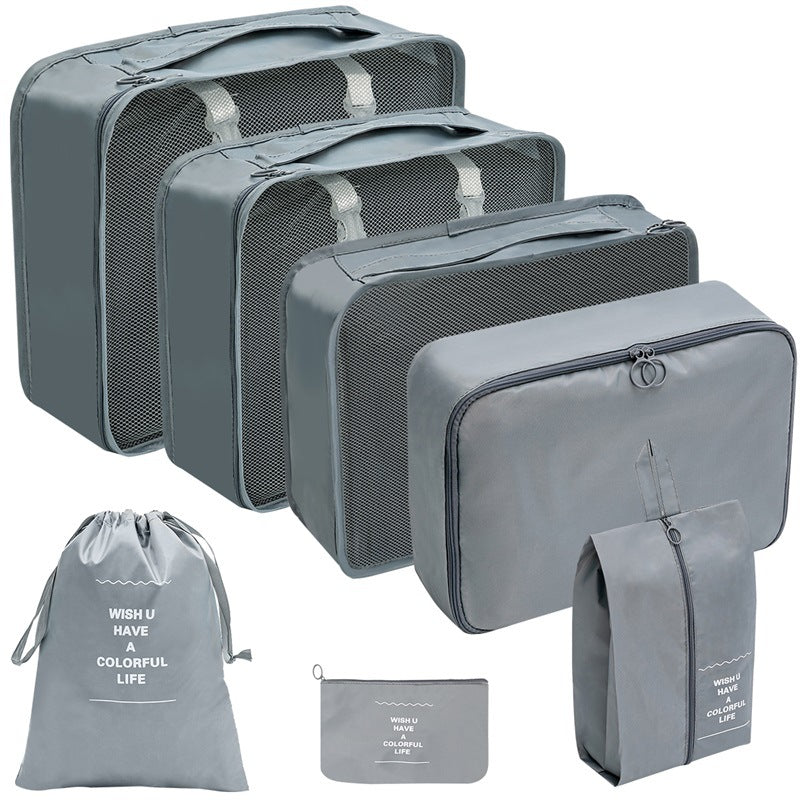 7PCS Packing Cubes for Suitcase - Travel Organizer Set