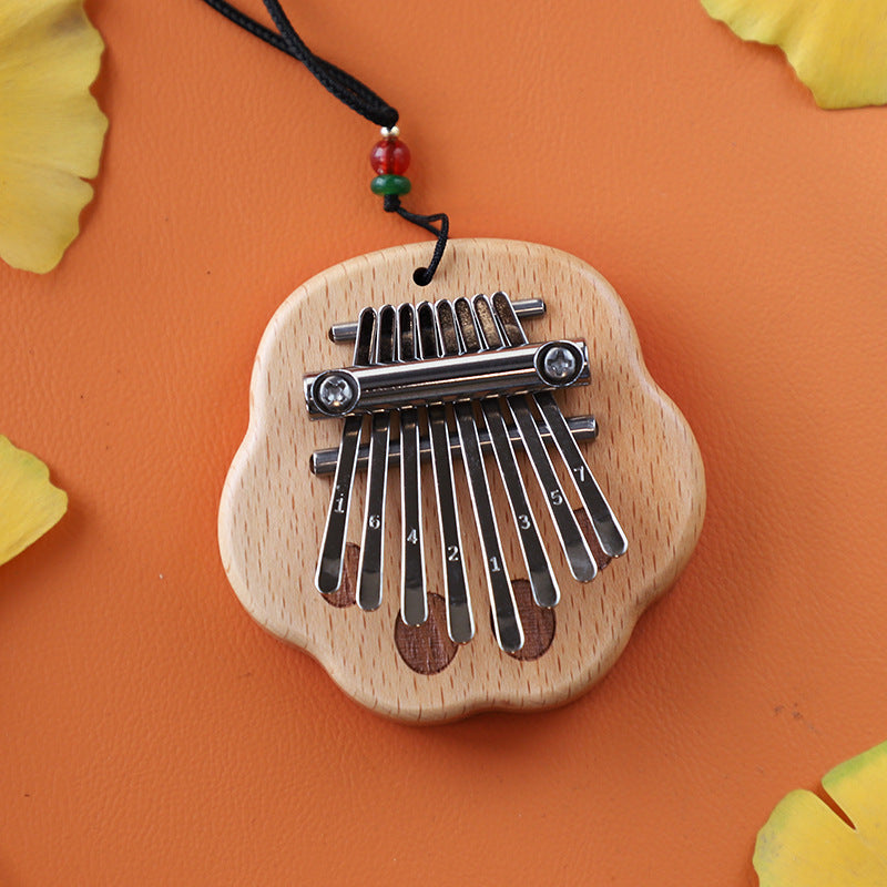 Mini Thumb Piano 8-Note Mini Kalimba