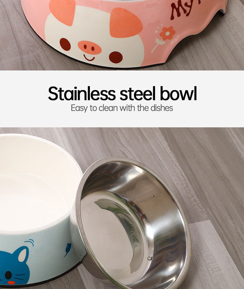 Stainless Steel Pet Food/Water Bowl