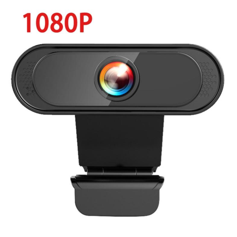 1080P USB webcam product photo on white background