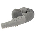 Soft Crocodile Plush Pillow (nursery decor)