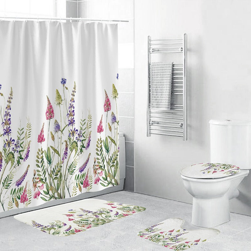 Bohemian 3D Digital Print Waterproof Shower Curtain