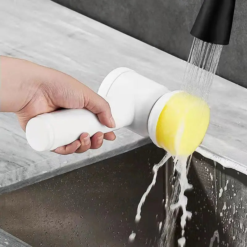 5-in-1 Electric Cleaning Brush USB Bathtub Brush