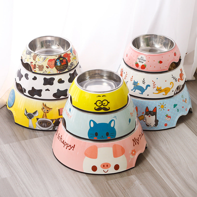 Stainless Steel Pet Food/Water Bowl