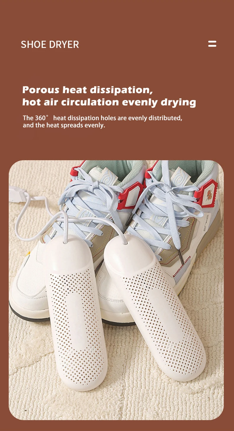 Portable Shoe Dryer Freshener Device 110V/220V UV