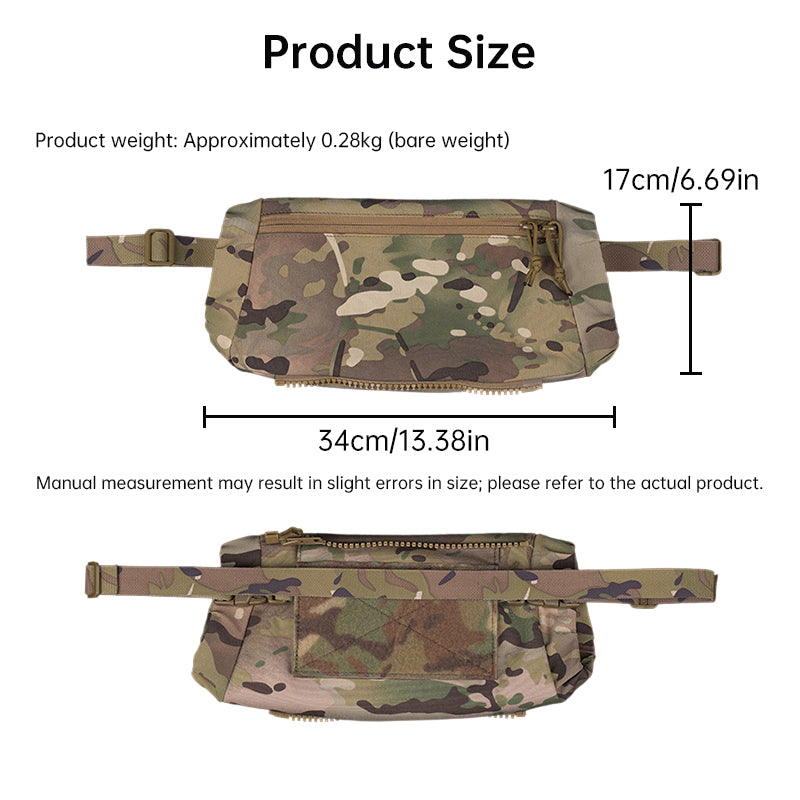 Tactical Hand Warmer Fanny Pack - 3-in-1 Winter Muff Po