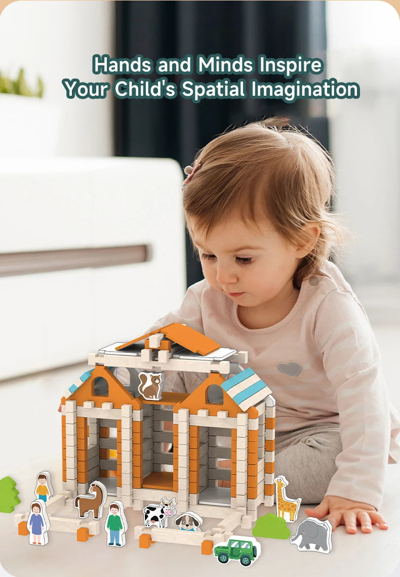 Children's Architecture Building Blocks (City Shop DIY)