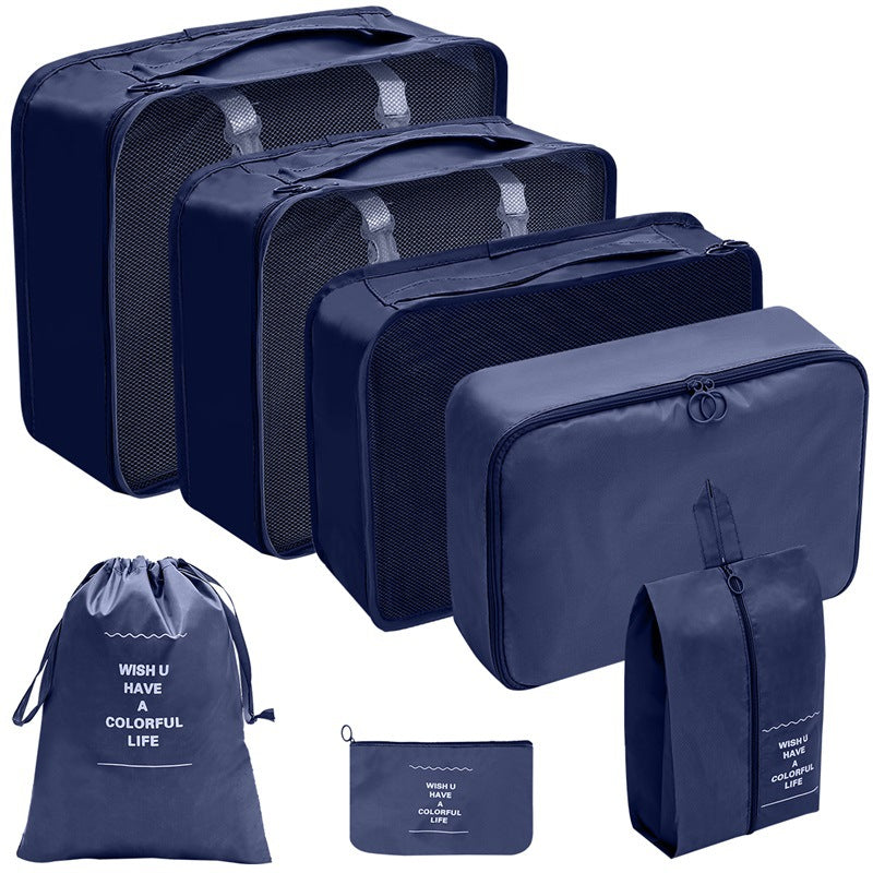 7PCS Packing Cubes for Suitcase - Travel Organizer Set