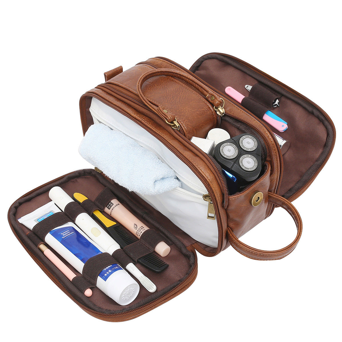 Men's Toiletry Bag - Travel Organizer Cosmetic Bag