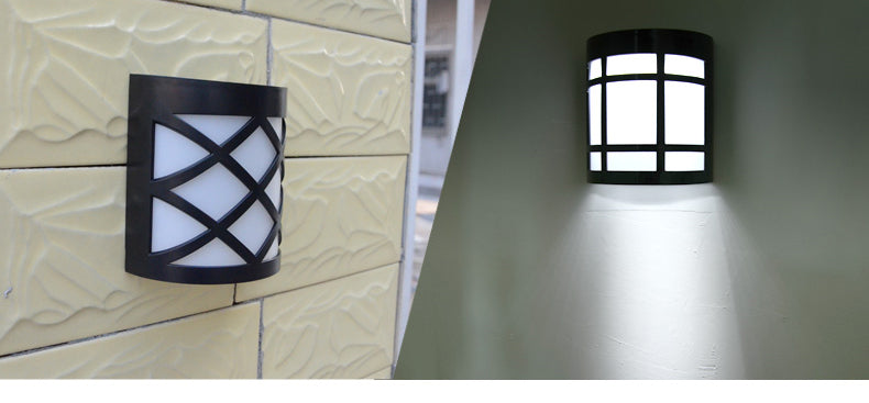 Solar Garden Lights Retro Fence/Wall Lights