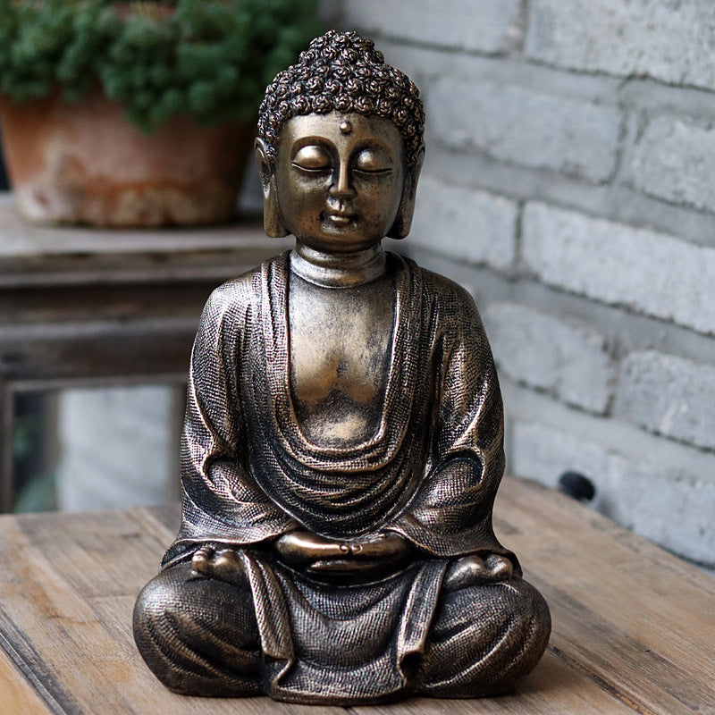 Zen Buddha Meditation Statue