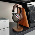 Wooden Headset Stand Desktop Earphone Rack