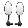 Motorcycle CNC Bar-End Rearview Mirrors Pair