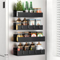 Magnetic Fridge-Side Storage Rack Set