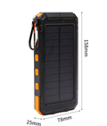 Solar Power Bank 20000mAh with Compass