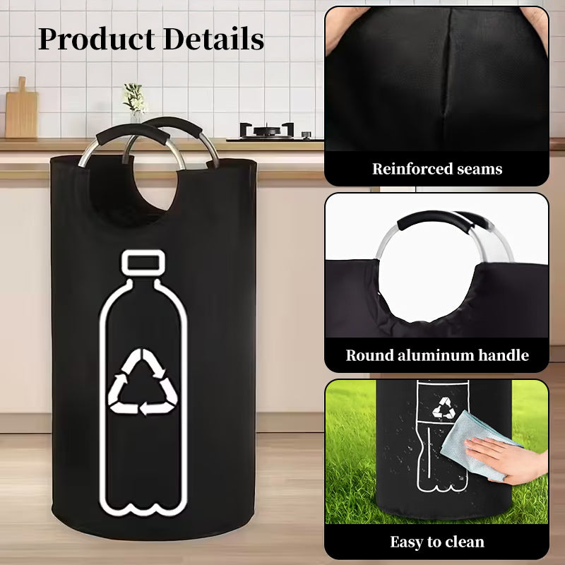 Large-Capacity 82L Storage Basket Aluminum Handles