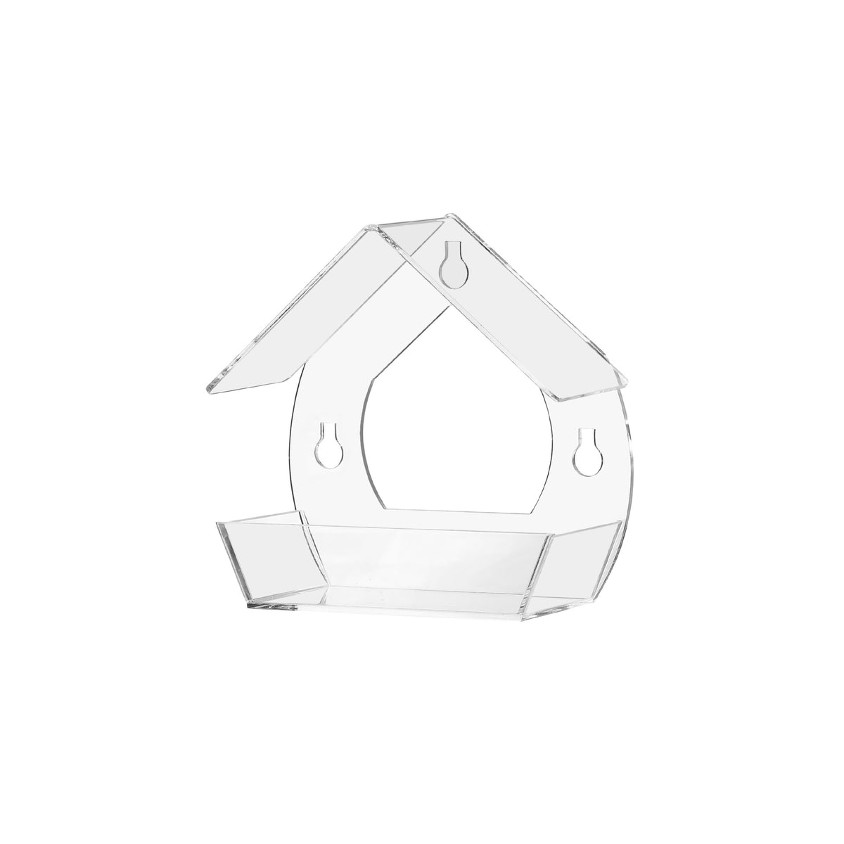 Window Bird Feeder Triangular Acrylic