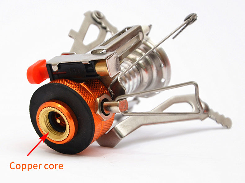 Camping Integrated Mini-Stove Electronic Ignition
