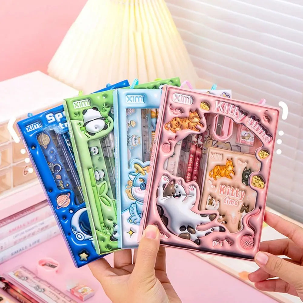 Premium 6-in-1 Kindergarten Stationery Kit