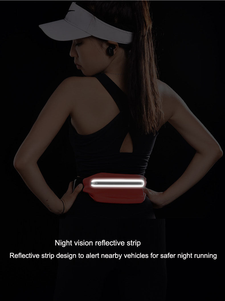 SPORTSHUB Reflective Waist Running Bag