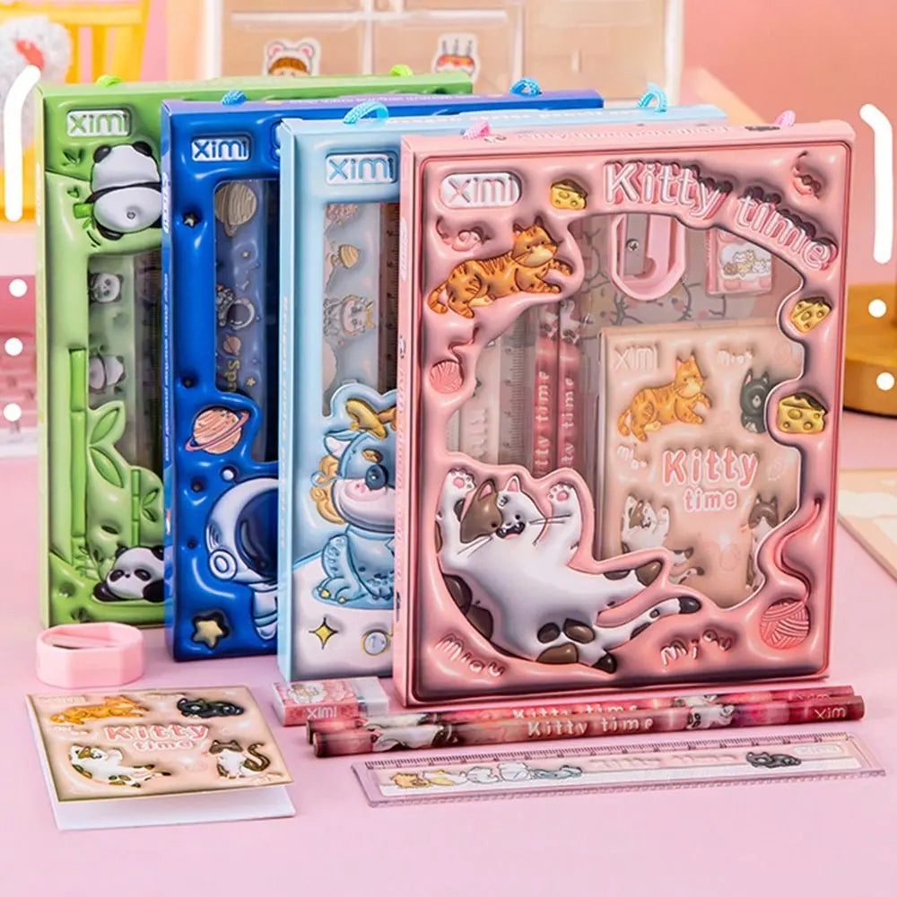 Premium 6-in-1 Kindergarten Stationery Kit