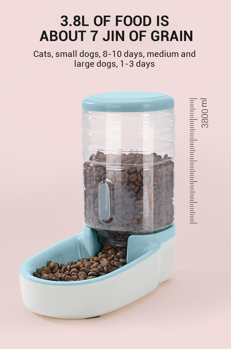 Dog Automatic Pet Feeder/Water Dispenser Bowl