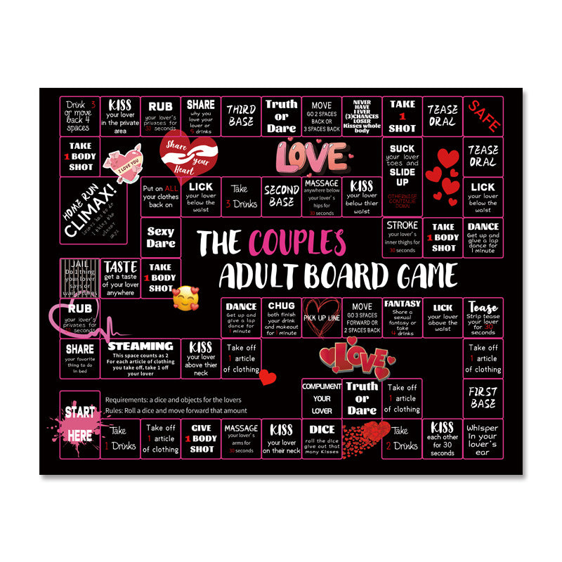 Date Night 2-Player Drinking Board Game