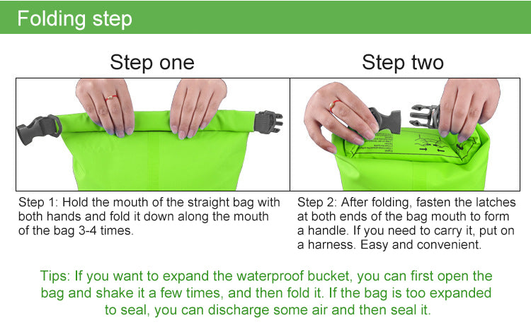 PVC Waterproof Dry Bag 5L (canoe/kayak/swim)